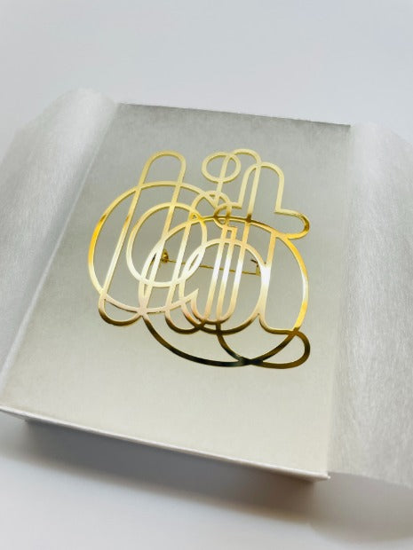 Brooch/Ideot(gold)