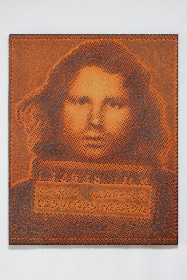 iron-oxide painting “J.M./d****38”