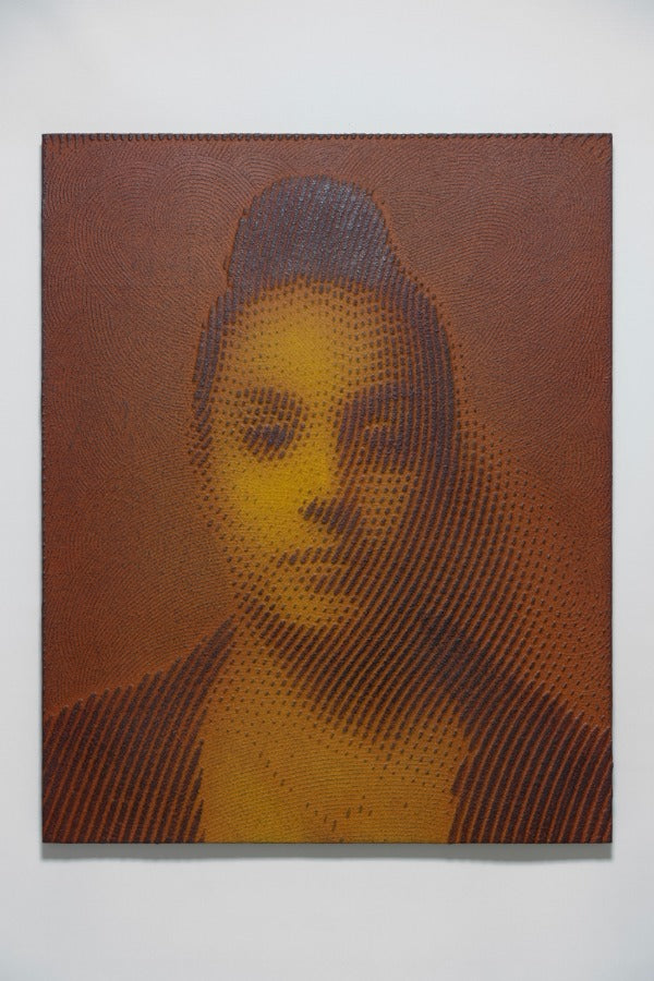 iron-oxide painting “K.H./w****28